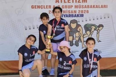Çermikli sporcular ödüllerle döndü
