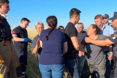 Cesedin başında gelin-kayınvalide kavgası kameraya yansıdı