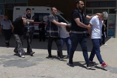 Çocuk parkında dehşeti yaşatanlar adliyeye sevk edildi