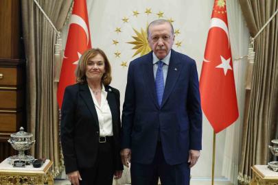 Cumhurbaşkanı Erdoğan, İspanya Anayasa Mahkemesi Başkanvekili Huertas’ı kabul etti