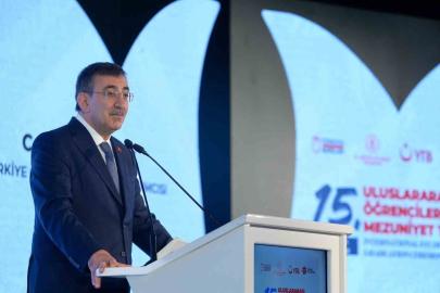 Cumhurbaşkanı Yardımcısı Yılmaz: "Bugün ülkemizde 362 bini aşkın uluslararası öğrencimiz eğitim öğretim görmektedir"