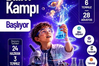 Denizli Büyükşehirden yaz tatiline bilim dolu kamp