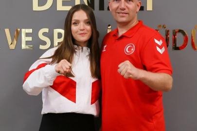 Denizlili sporcu Almanya’da olimpiyat madalya için yarışacak