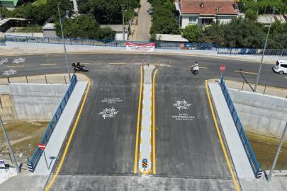Doğu Aydın Bulvarı ve Tabakhane Deresi Köprüsü Projesi’nde çalışmalar tamamlandı