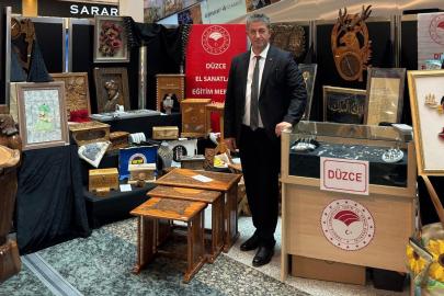 Düzce’yi el emeği ürünlerle Ankara’da temsil ettiler