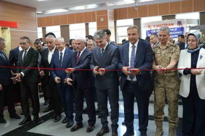 Gaziantep Adliyesi’nde resim ve el sanatları sergisi açıldı