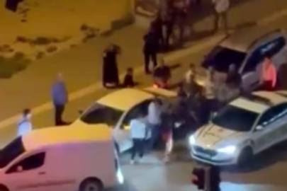 Gaziantep’te meydana savaşını aratmayan trafik kavgası