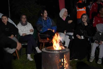Gençler Samadere Şelalesi’nde bir araya geldi