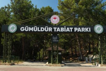 Gümüldür Tabiat Parkı 3 yıl aradan sonra kapılarını yeniden açtı