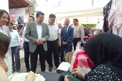 Havran’da Halk Eğitimi Merkezi yıl sonu sergisi açıldı