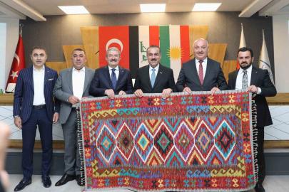 Irak Kürt Bölgesel Yönetimi heyetinden Van TSO’ya ziyaret