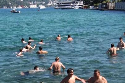 İstanbul’da termometreler 36 dereceyi gösterdi: Sıcaktan bunalan vatandaşlar sahillere akın etti