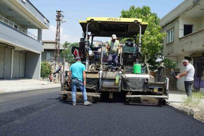Kahramanmaraş’ta asfalt mesaisi sürüyor