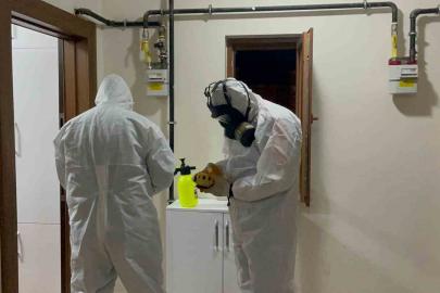 Karaman’da 6 katlı apartmanda böcek ilacı alarmı: Bina sakinleri tahliye edildi