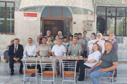 Kaymakam Doğru, aşure programında vatandaşlarla buluştu