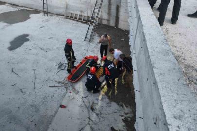 Kayseri’de bisiklet sürerken su kanalına düşen çocuk kurtarıldı