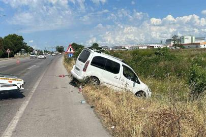 Kaza sonrası yol tek şeride düştü, geciken çalışma trafiği kilitledi