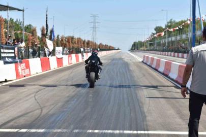 Kepez’de Motodrag heyecanı