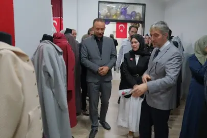 Kütahya’da kursiyerlerin ürünleri sergide beğeni kazandı