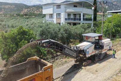 Kuyucak’ta mahalleleri birbirine bağlayan yol yenileniyor