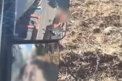 Madde kullanarak motosiklet sürdü
