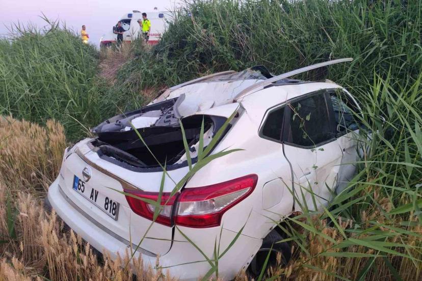 Manisa’da trafik kazası: 2’si çocuk 3 yaralı