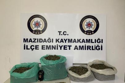 Mardin’de 4 kilo 636 gram uyuşturucu ele geçirildi: 2 gözaltı