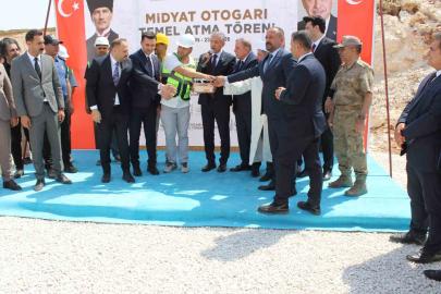 Midyat’ta modern otogarın temeli atıldı