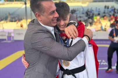 Milli taekwondocu Berkay Erer, Roma’da altın madalya kazandı