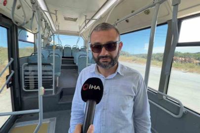 Minibüs şoförü güzergâhı bırakıp fenalaşan yolcuyu hastaneye yetiştirdi