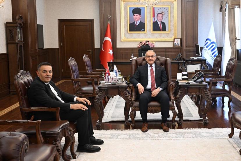 MTSO Yönetim Kurulu Başkanı Sadıkoğlu’ndan Vali Yavuz’a ziyaret