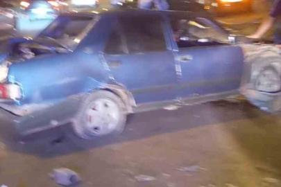 Muş’ta kontrolden çıkan otomobil dehşet saçtı: 1’i ağır 3 yaralı