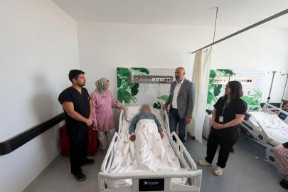 Niğde’de hastanın vücudundaki 7 kiloluk dev tümör başarıyla alındı