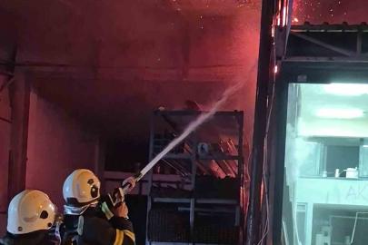 Ordu’da kaynak sırasında sıçrayan kıvılcım yangın çıkardı