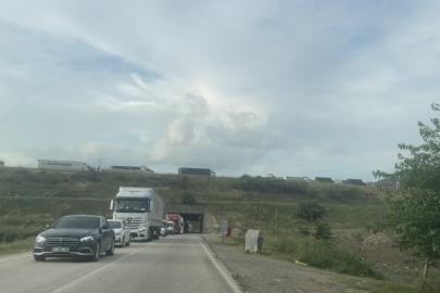 Osmaniye’de 6 ağır tonajlı aracın karıştığı kazada 2 kişi yaralandı