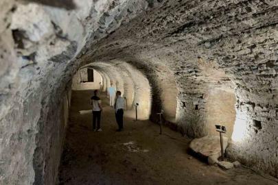 Roma lejyonlarının mühimmatının saklandığı depo tarihe tanıklık ediyor