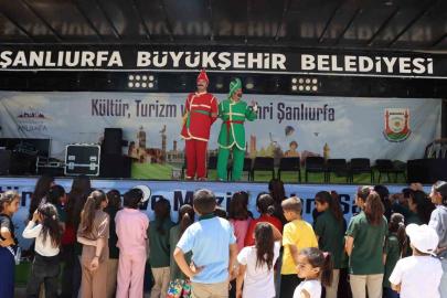 Şanlıurfa’da çocuklara sanat ve eğlence dolu şenlik