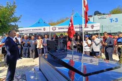 Şehit polis memuru Özsoy dualarla anıldı