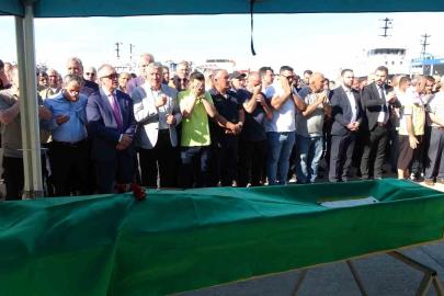 Sivastopol açıklarındaki saldırıda hayatını kaybeden Trabzonlu balıkçı son yolculuğuna uğurlandı