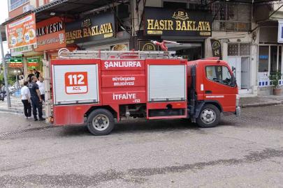 Siverek’te iş yerinde çıkan yangın korku dolu anlar yaşattı