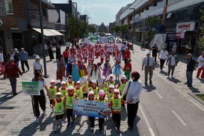 Temiz şehir Düzce’nin duyarlı çocukları