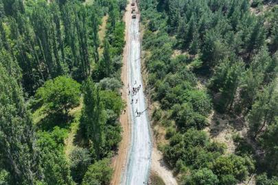 Uşak Belediyesi üst yapı çalışmalarına aralıksız devam ediyor