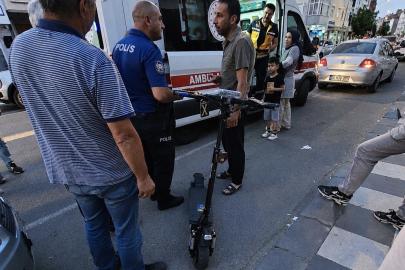 Yola dökülen yağ kazaya sebep oldu: 1 yaralı
