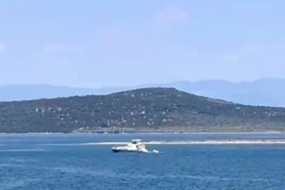 Ayvalık’ta denizde kaybolan genç için arama kurtarma çalışmaları sürüyor