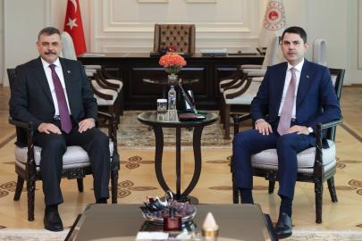 Bakan Çiftçi’den Bakan Kurum’a ziyaret