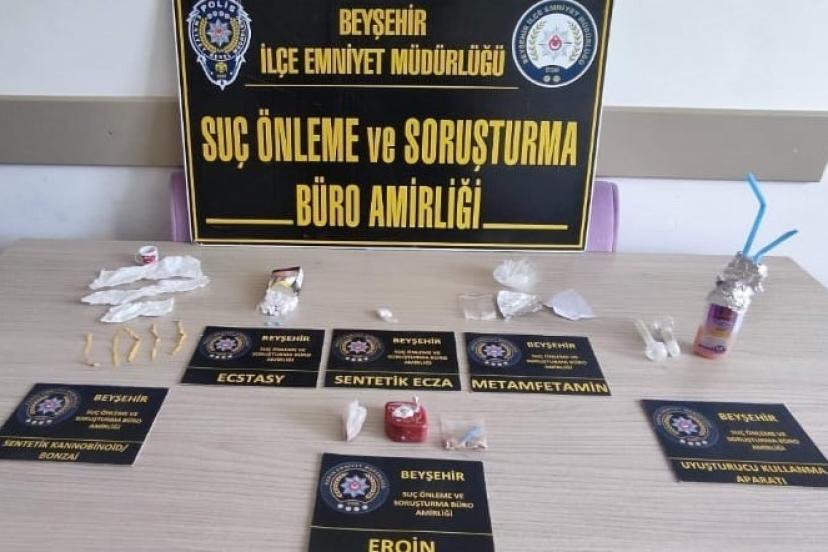 Beyşehir’de uyuşturucu operasyonu: 2 kişi tutuklandı