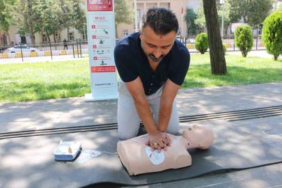 Diyarbakır’da ani kalp durmalarına karşı hayat kurtaran uygulama