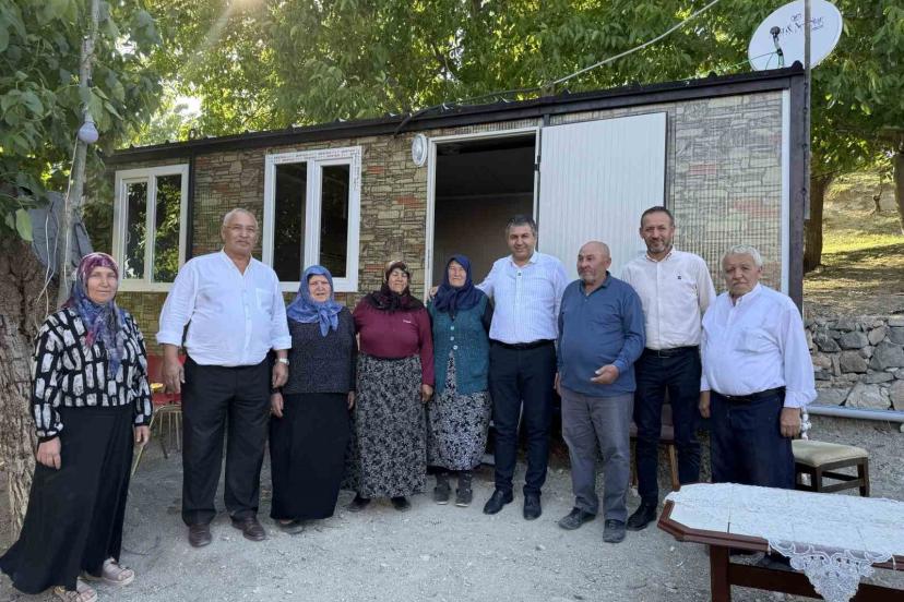 Gediz Belediyesi mağdur vatandaşların yanında