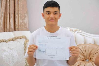 Kahramanmaraşlı depremzede LGS’de 500 tam puan aldı