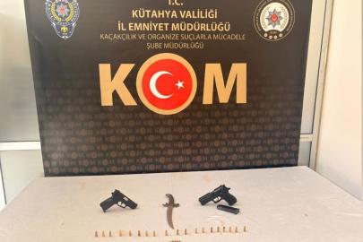 Kütahya’da suç örgütüne operasyon: 3 kişi tutuklandı